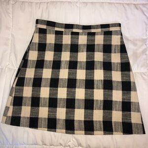 Gingham Topshop Skirt